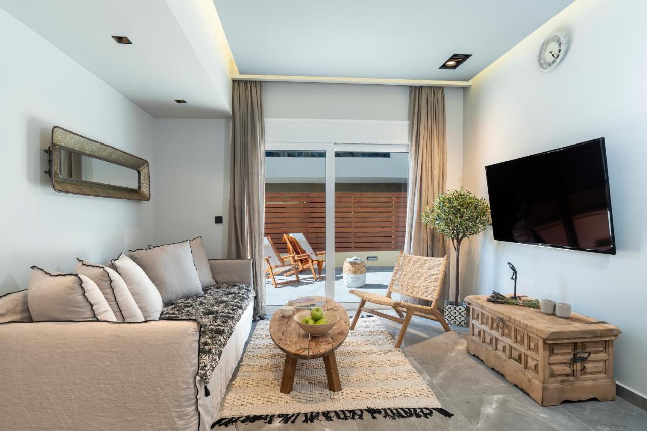 Elia & Anthos Deluxe Suites Ixia  Exteriör bild