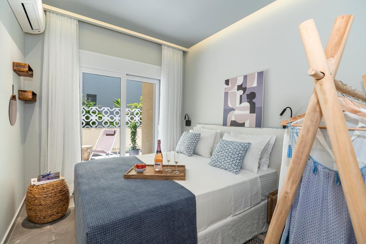 Elia & Anthos Deluxe Suites Ixia  Exteriör bild