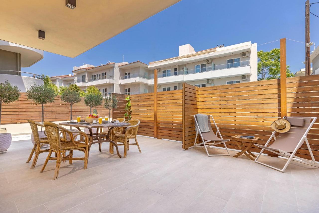 Elia & Anthos Deluxe Suites Ixia  Exteriör bild