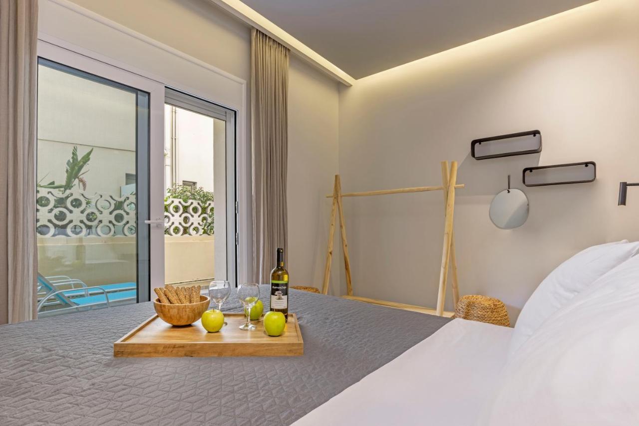 Elia & Anthos Deluxe Suites Ixia  Exteriör bild