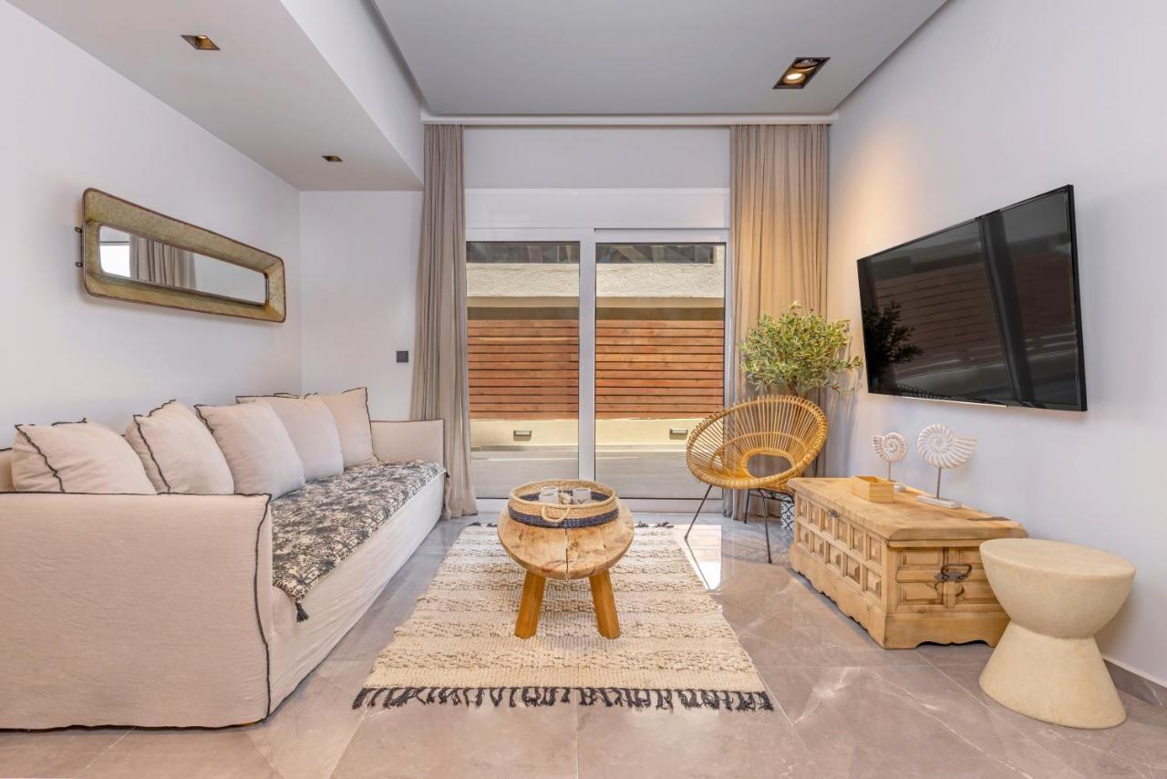 Elia & Anthos Deluxe Suites Ixia  Exteriör bild