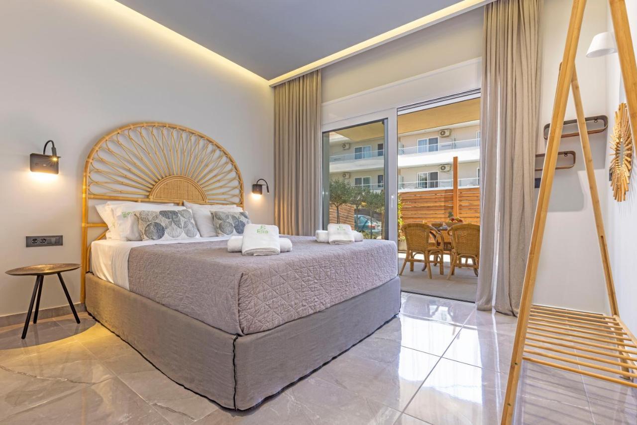 Elia & Anthos Deluxe Suites Ixia  Exteriör bild