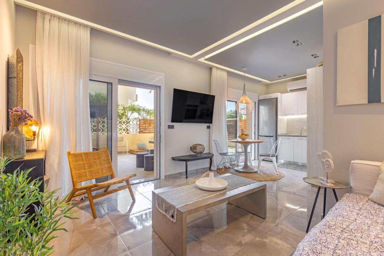 Elia & Anthos Deluxe Suites Ixia  Exteriör bild