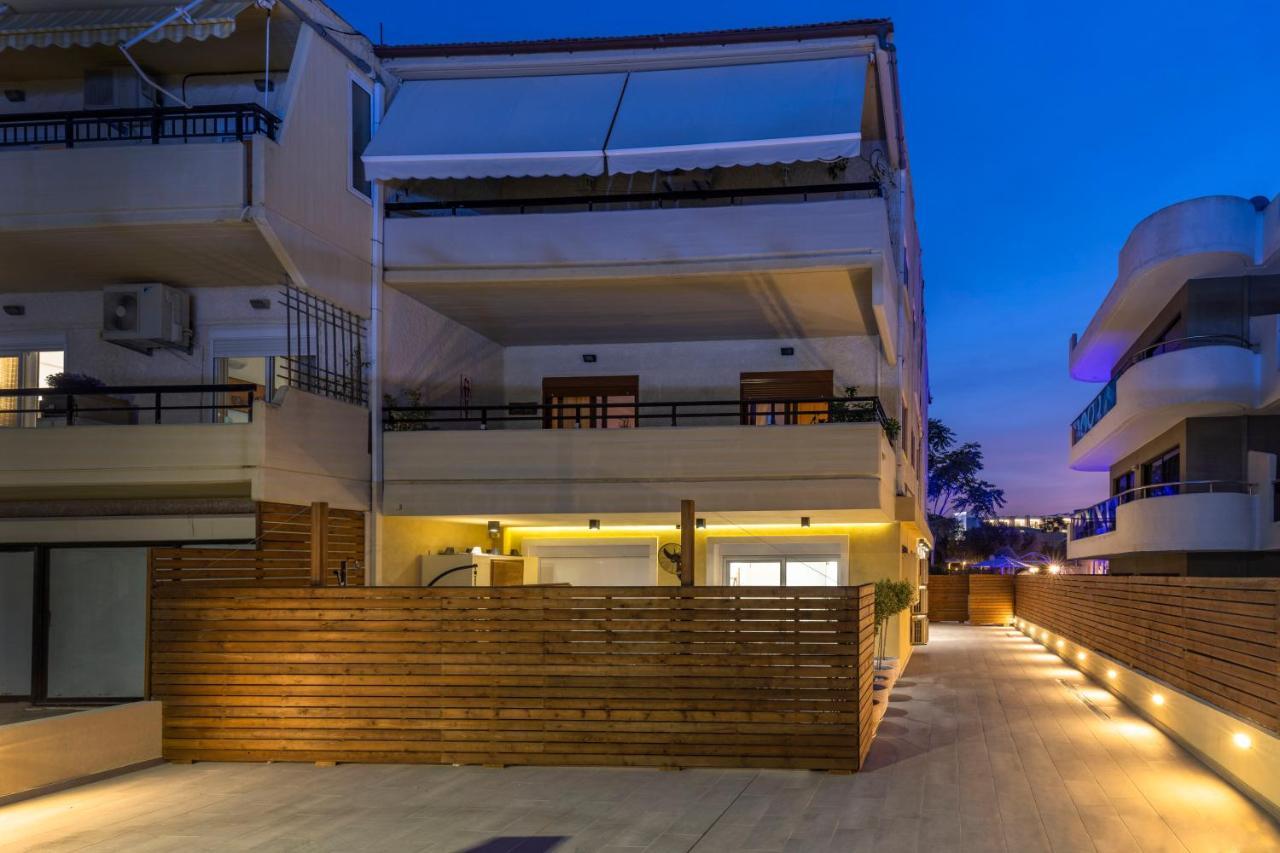 Elia & Anthos Deluxe Suites Ixia  Exteriör bild