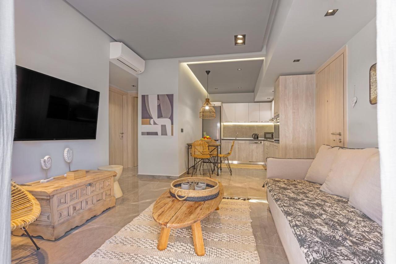 Elia & Anthos Deluxe Suites Ixia  Exteriör bild